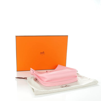 Hermes Taurillon Clemence Evelyne III PM Rose Sakura 4 of 7