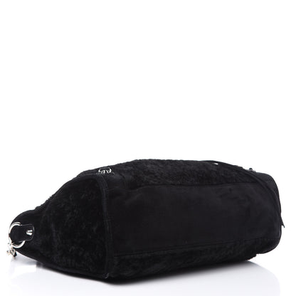Balenciaga Shearling Suede Classic Hardware City Black 4 of 14
