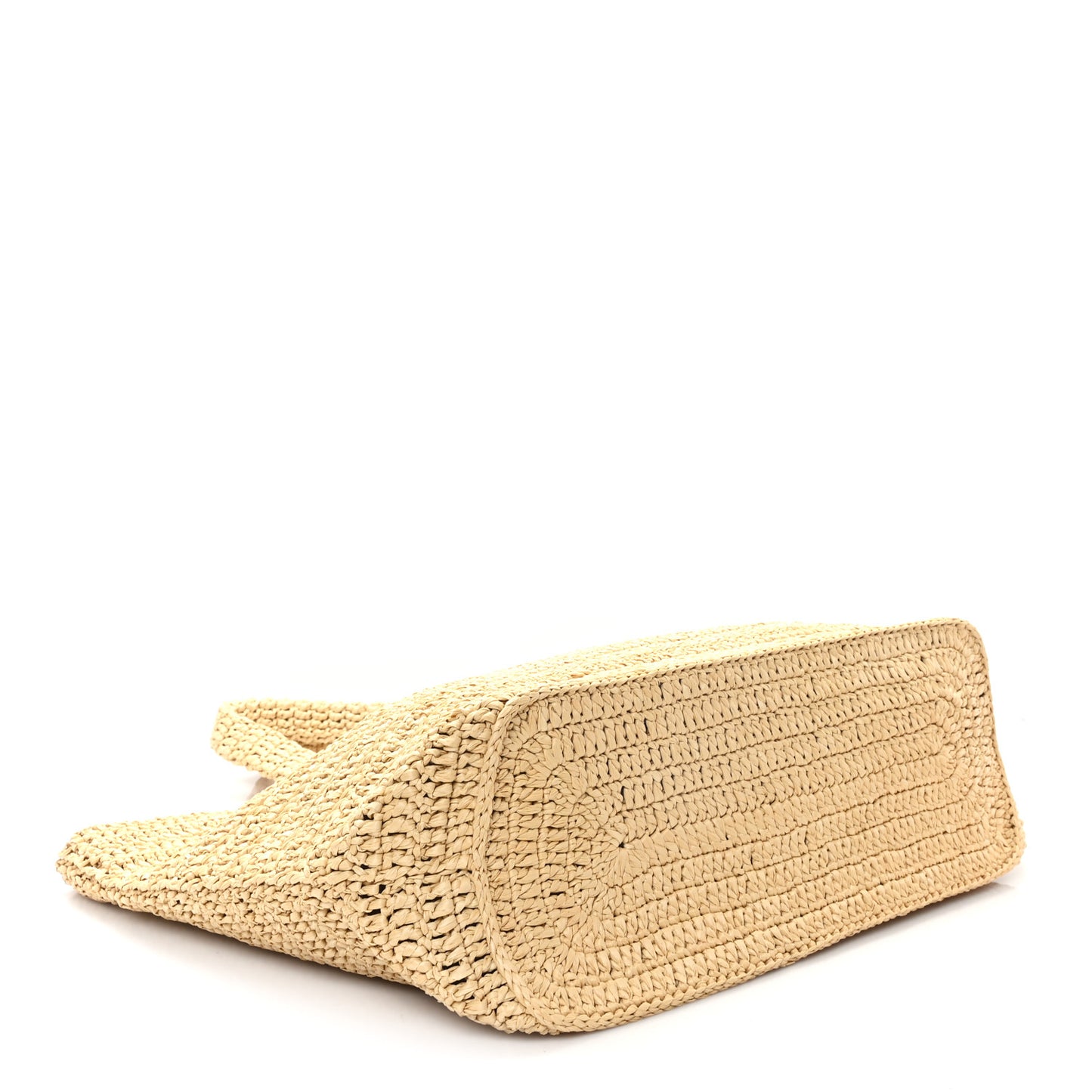 Raffia Rive Gauche Tote Natural