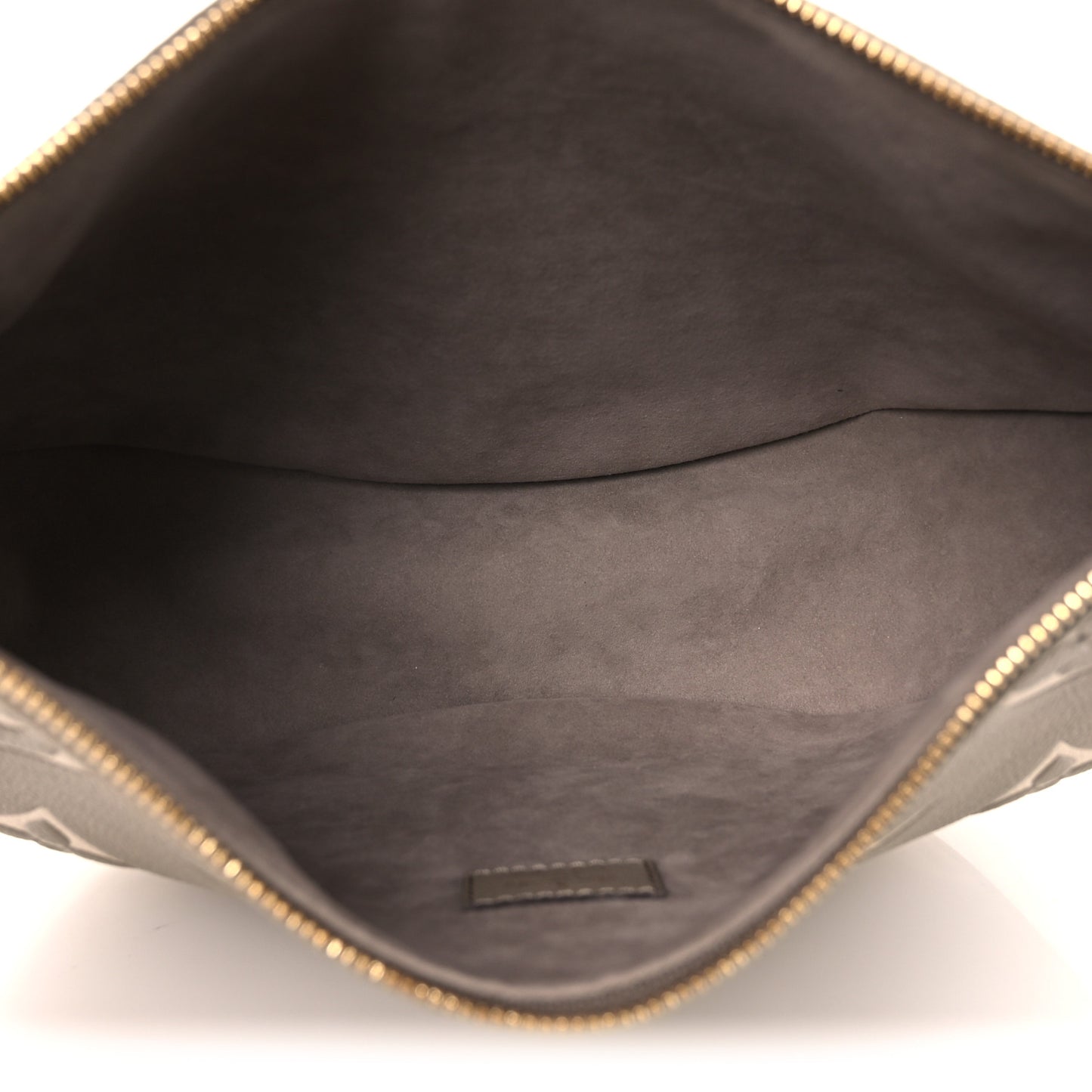 Empreinte Monogram Giant Loop Hobo Dove Gray Cream