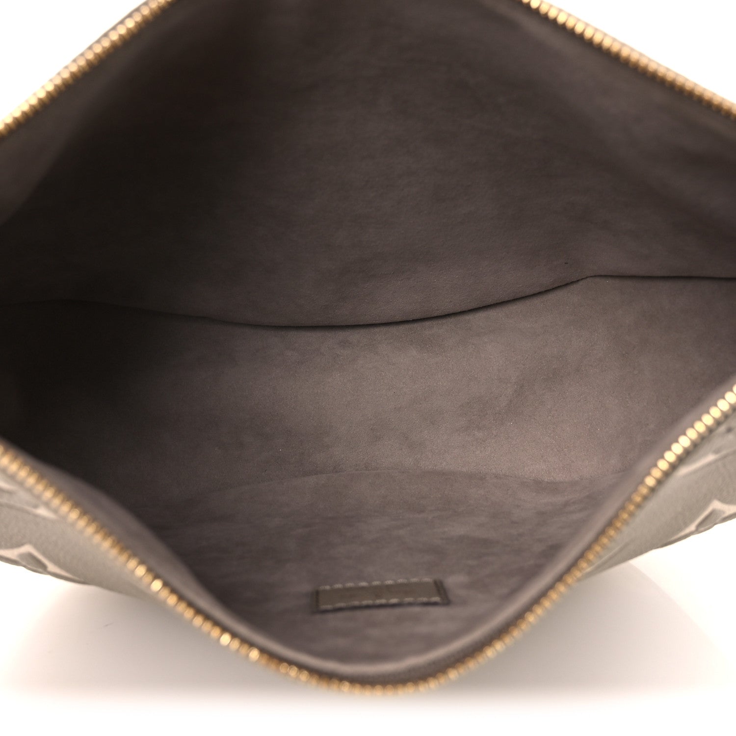 Louis Vuitton Empreinte Monogram Giant Loop Hobo Dove Gray Cream 6 of 13