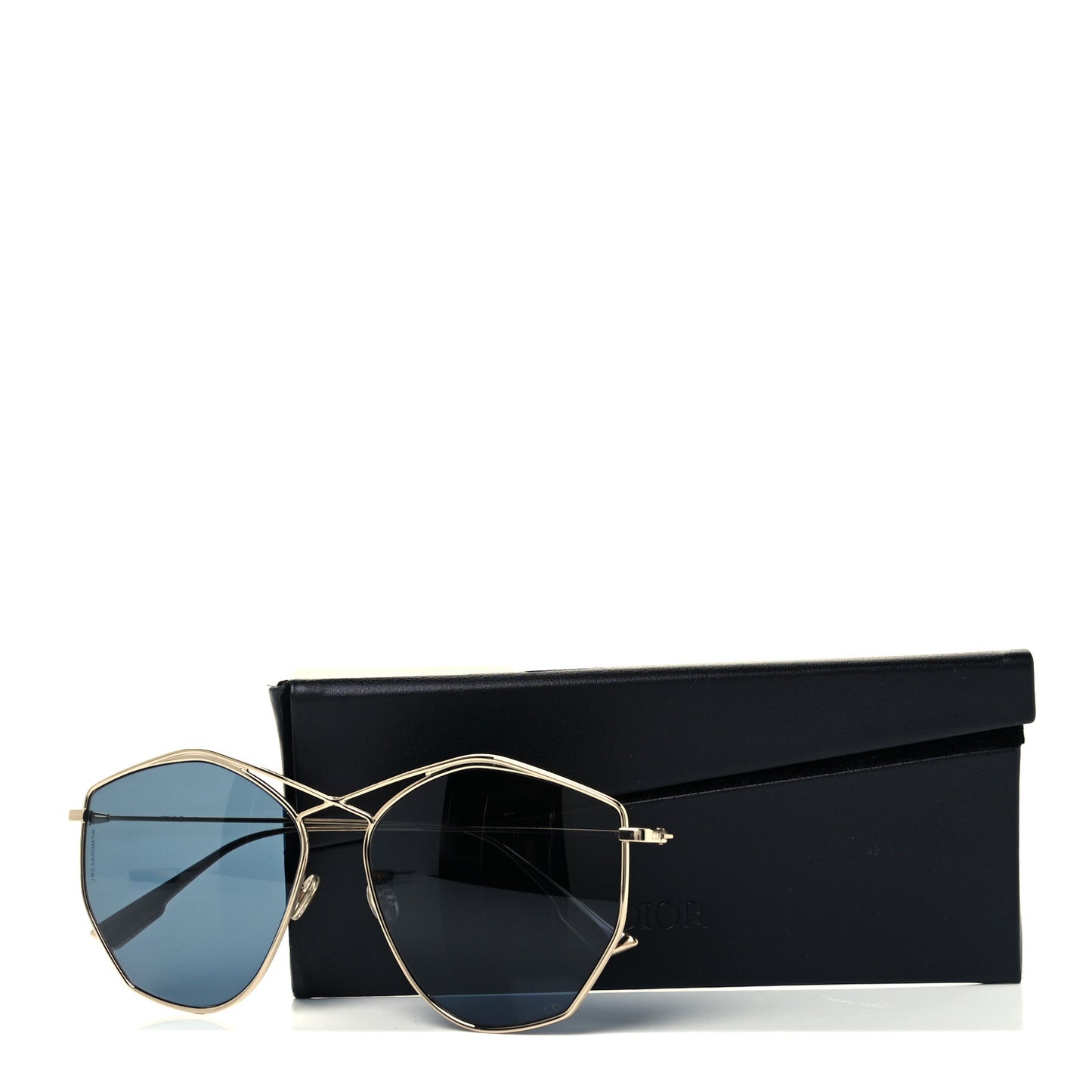 Metal Stellaire 4 Sunglasses Blue Gold