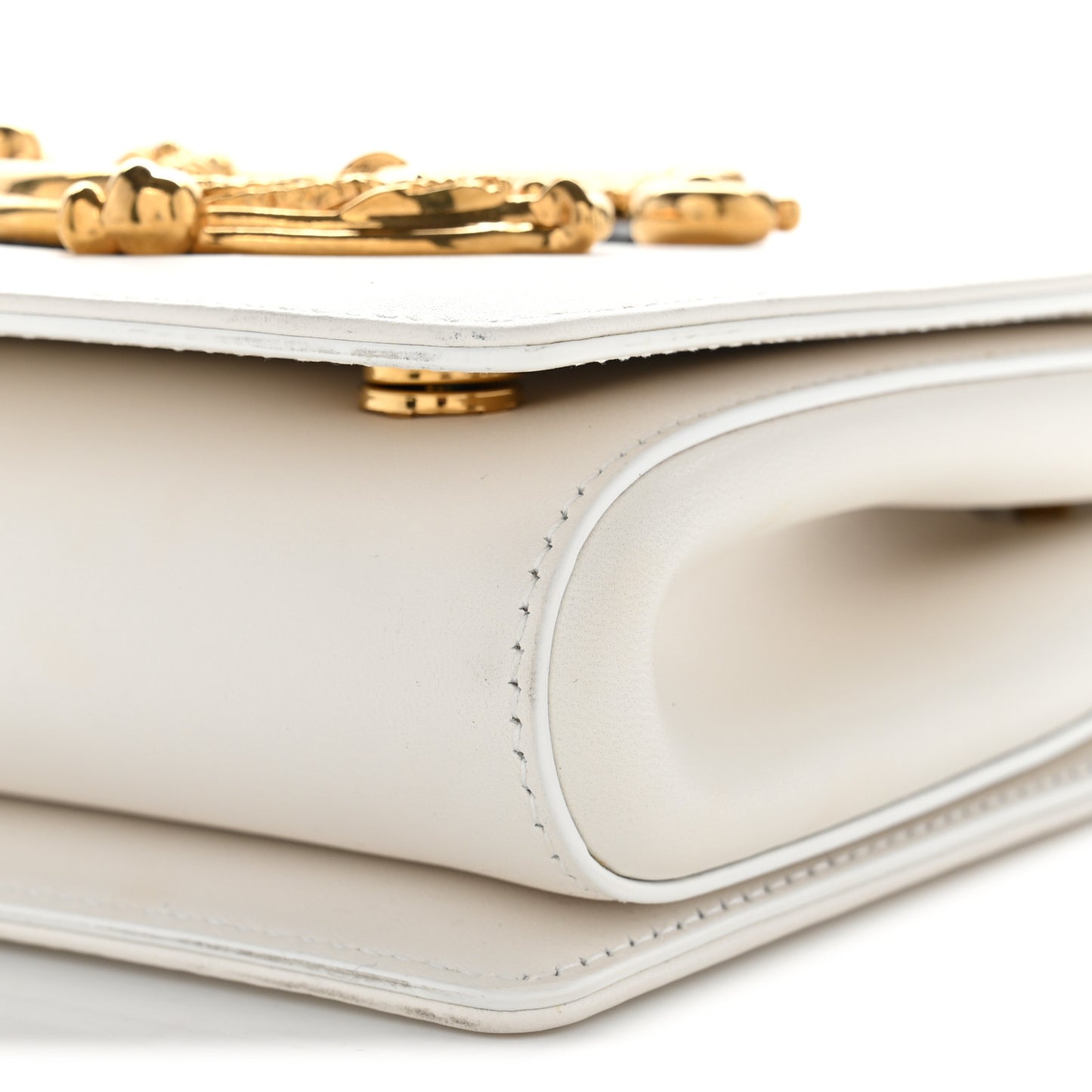 Nappa DG Girls Shoulder Bag White