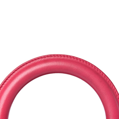 Christian Dior Lambskin Cannage Medium Lady Dior Pink 9 of 18