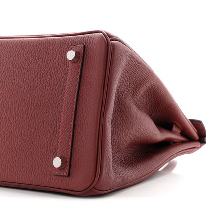 Hermes Togo Birkin 30 Rouge H 10 of 11