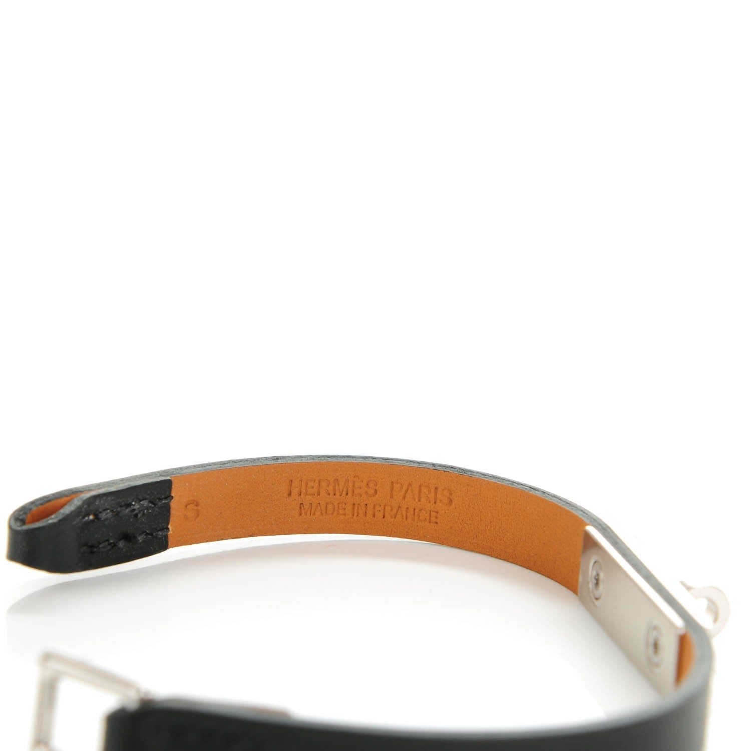 Hermes Chamonix Micro Kelly Bracelet S Black 6 of 7