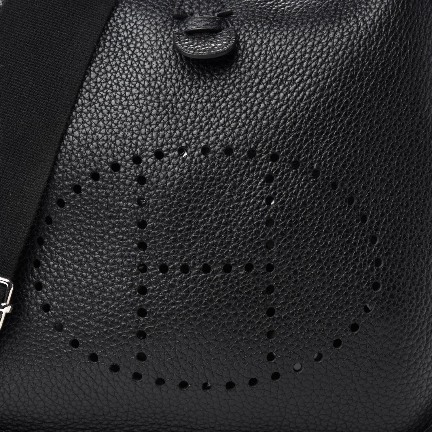 Hermes Taurillon Clemence Evelyne III PM Black 14 of 14