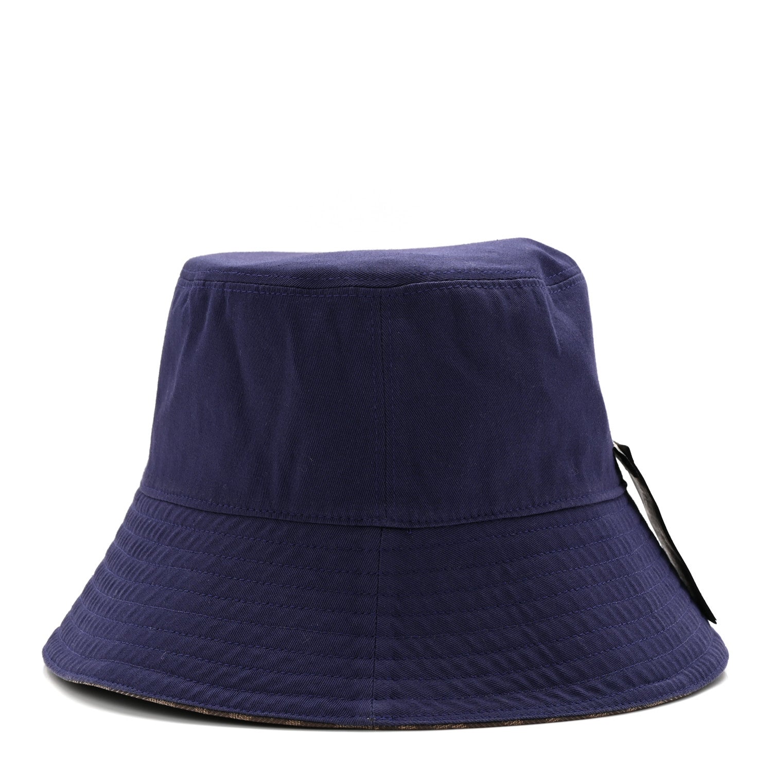 Fendi Technical Fabric FF Reversible Bucket Hat S Tobacco 7 of 14