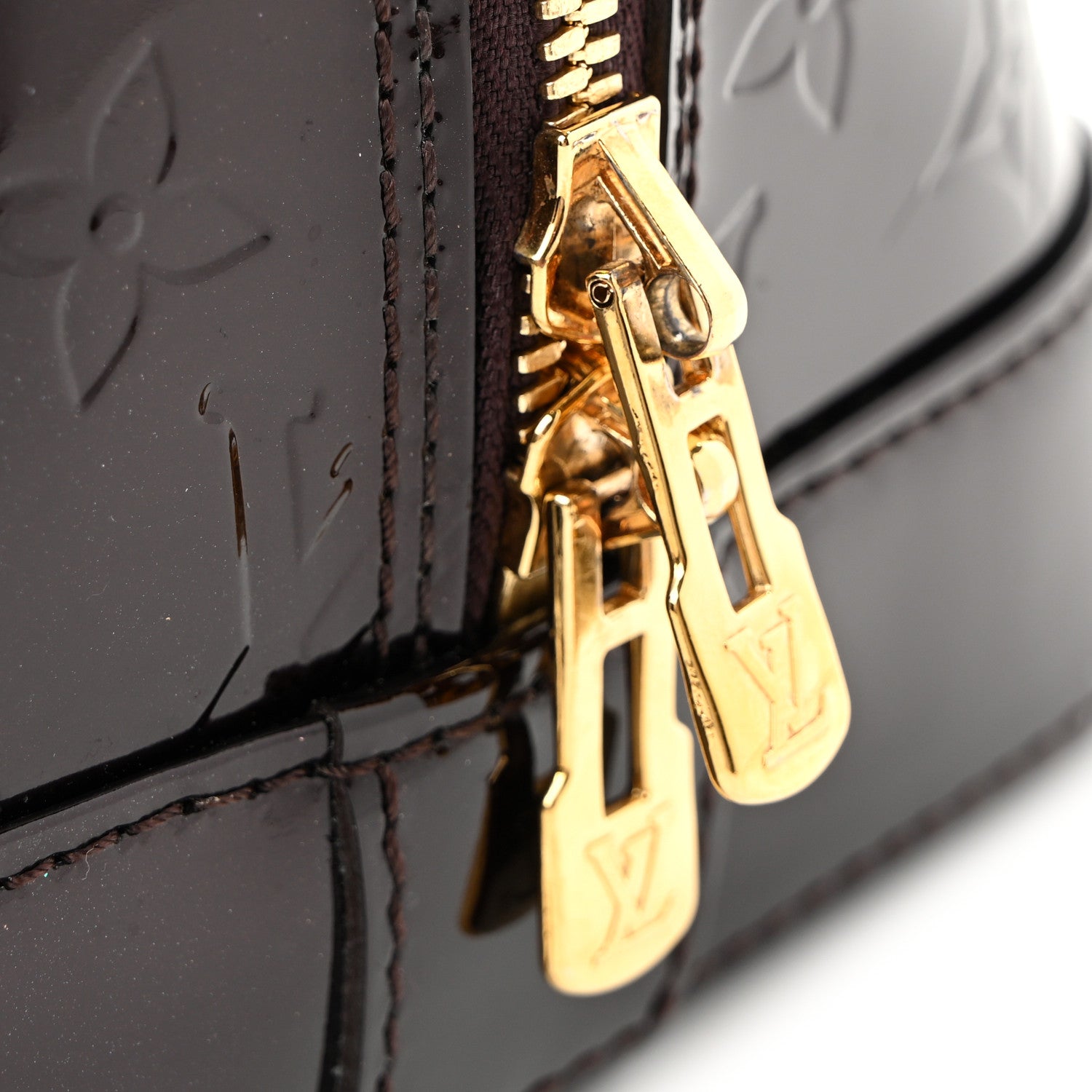 Louis Vuitton Vernis Alma MM Rouge Fauviste 12 of 13