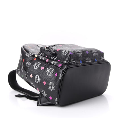 MCM Skyoptic Visetos Small Stark Backpack Spectrum Diamond Black 3 of 8
