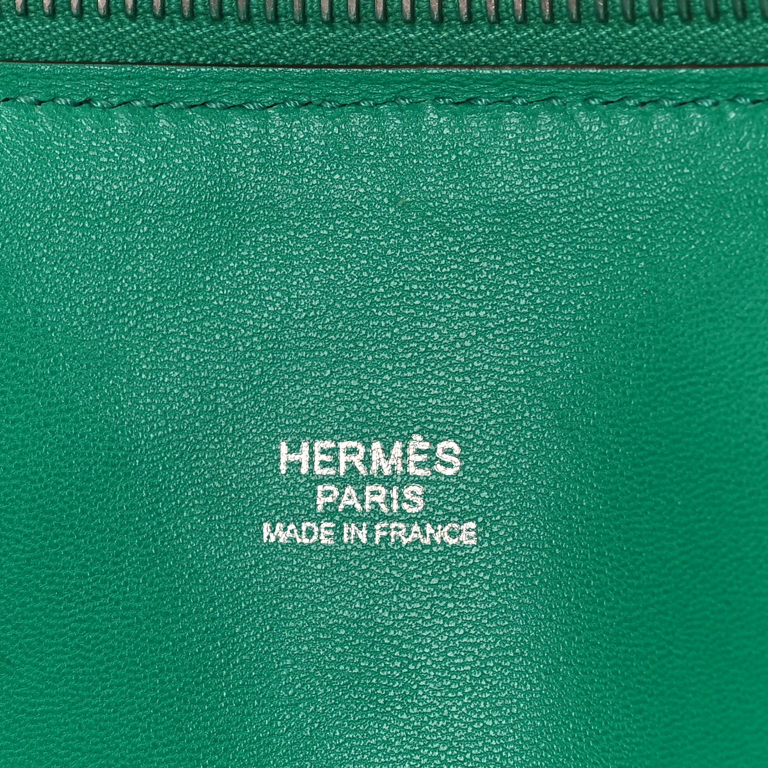 Hermes Taurillon Clemence Bolide 35 Menthe 6 of 8