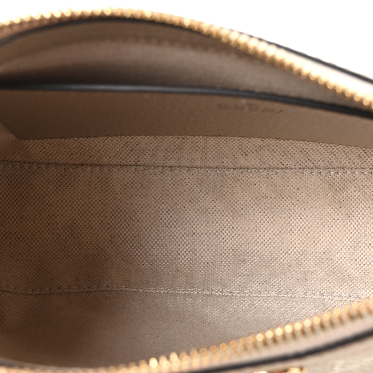 GG Supreme Monogram Textured Dollar Calfskin Web Small Ophidia GG Handbag Beige Mystic White Oatmeal