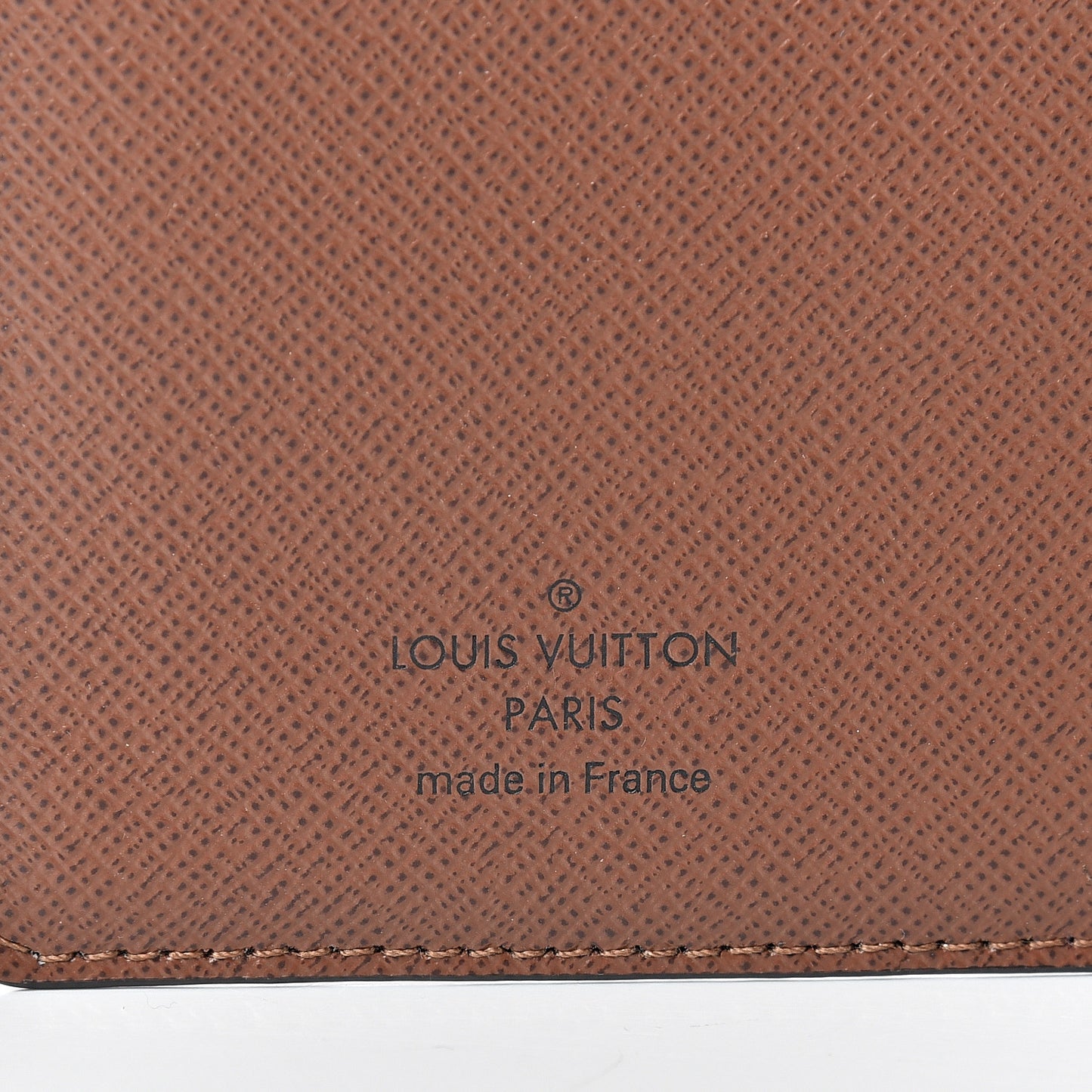 Monogram Pocket Agenda Cover