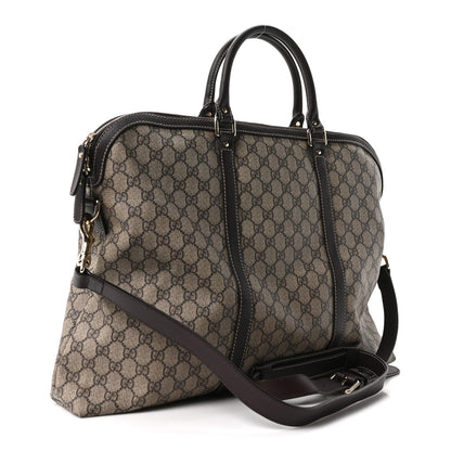 Gucci GG Plus Monogram Travel Bag Dark Brown 3 of 10
