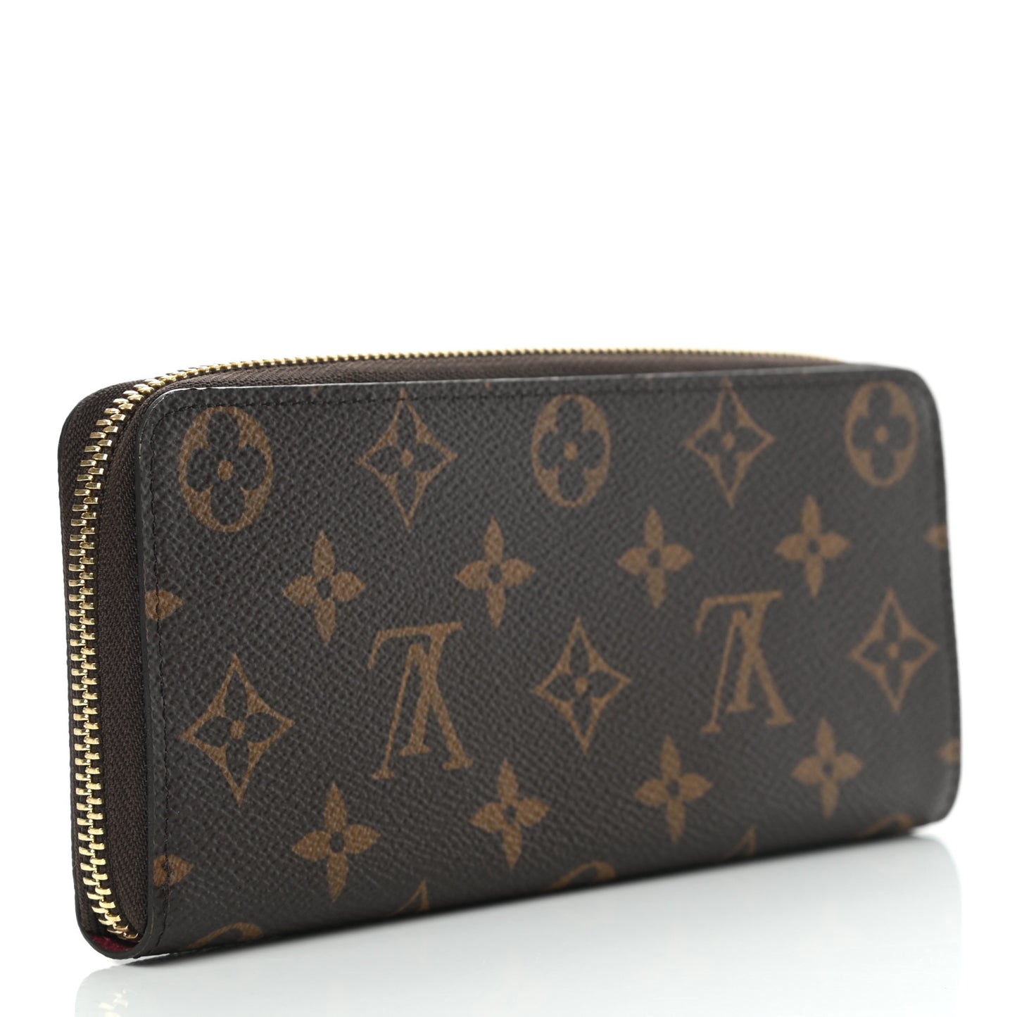 Monogram Clemence Wallet Fuchsia