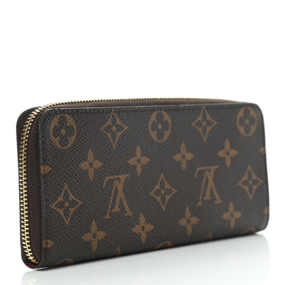 Louis Vuitton Monogram Clemence Wallet Fuchsia 2 of 5