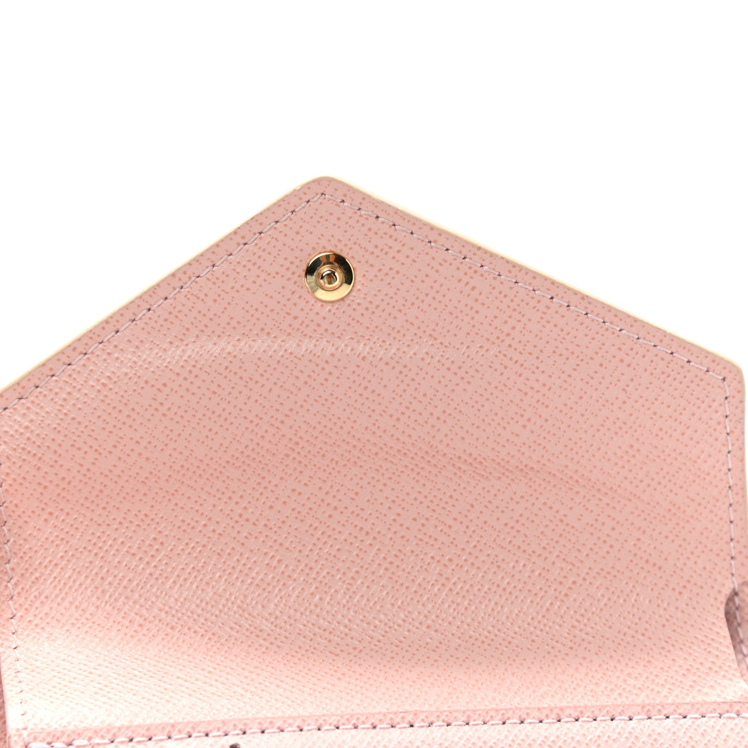 Louis Vuitton Damier Azur Victorine Wallet Rose Ballerine 7 of 7