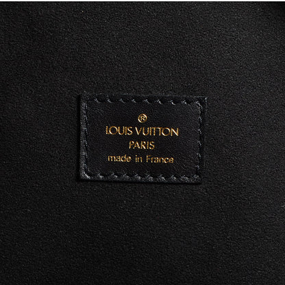 Louis Vuitton Monogram Embossed Cuir Alizee Grey 6 of 7