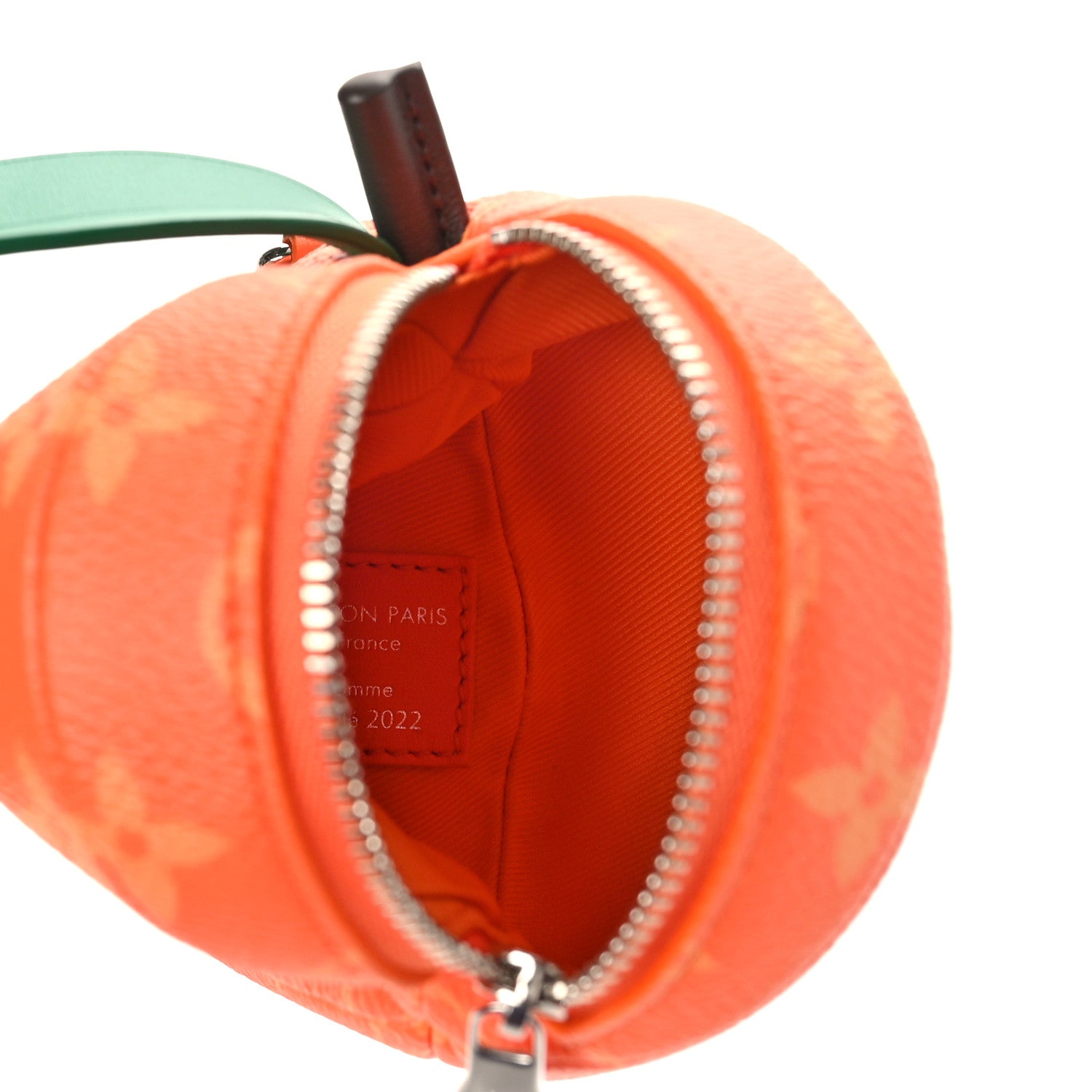 Louis Vuitton Monogram Orange Pouch Orange 5 of 8