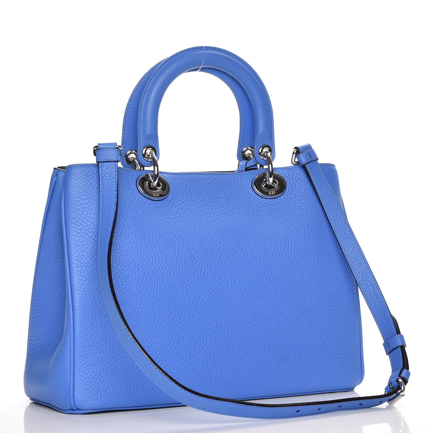 Bullcalf Medium Diorissimo Tote Blue