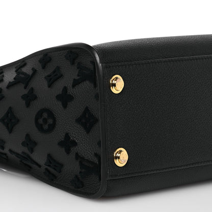 Louis Vuitton Calfskin Monogram Tufting On My Side Black 8 of 9