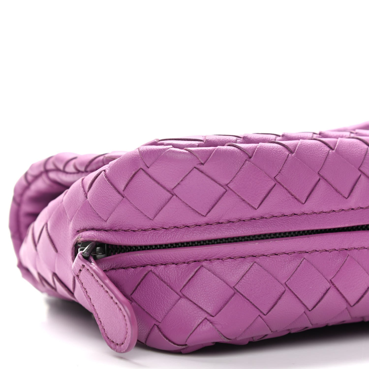 Bottega Veneta Nappa Intrecciato Mini Messenger Bag Peony 9 of 10