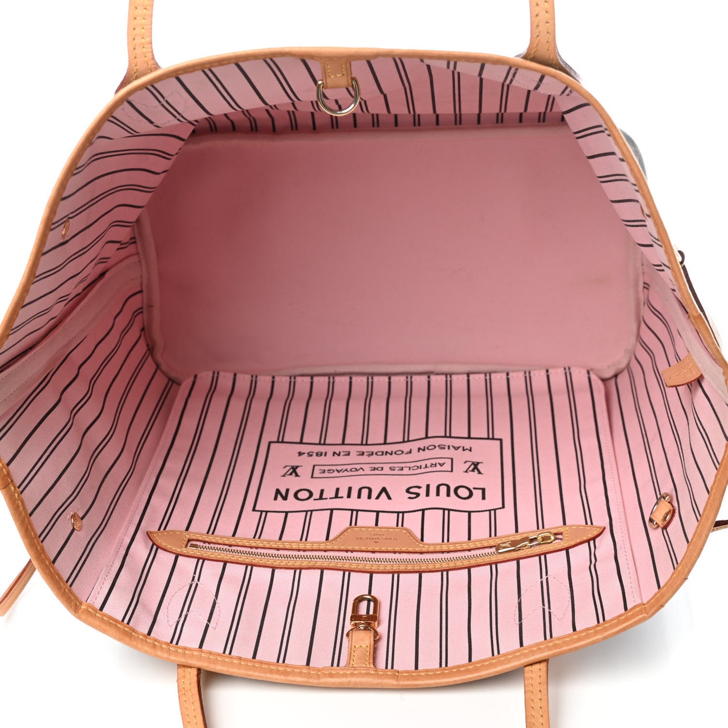 Monogram Neo Neverfull MM Rose Ballerine