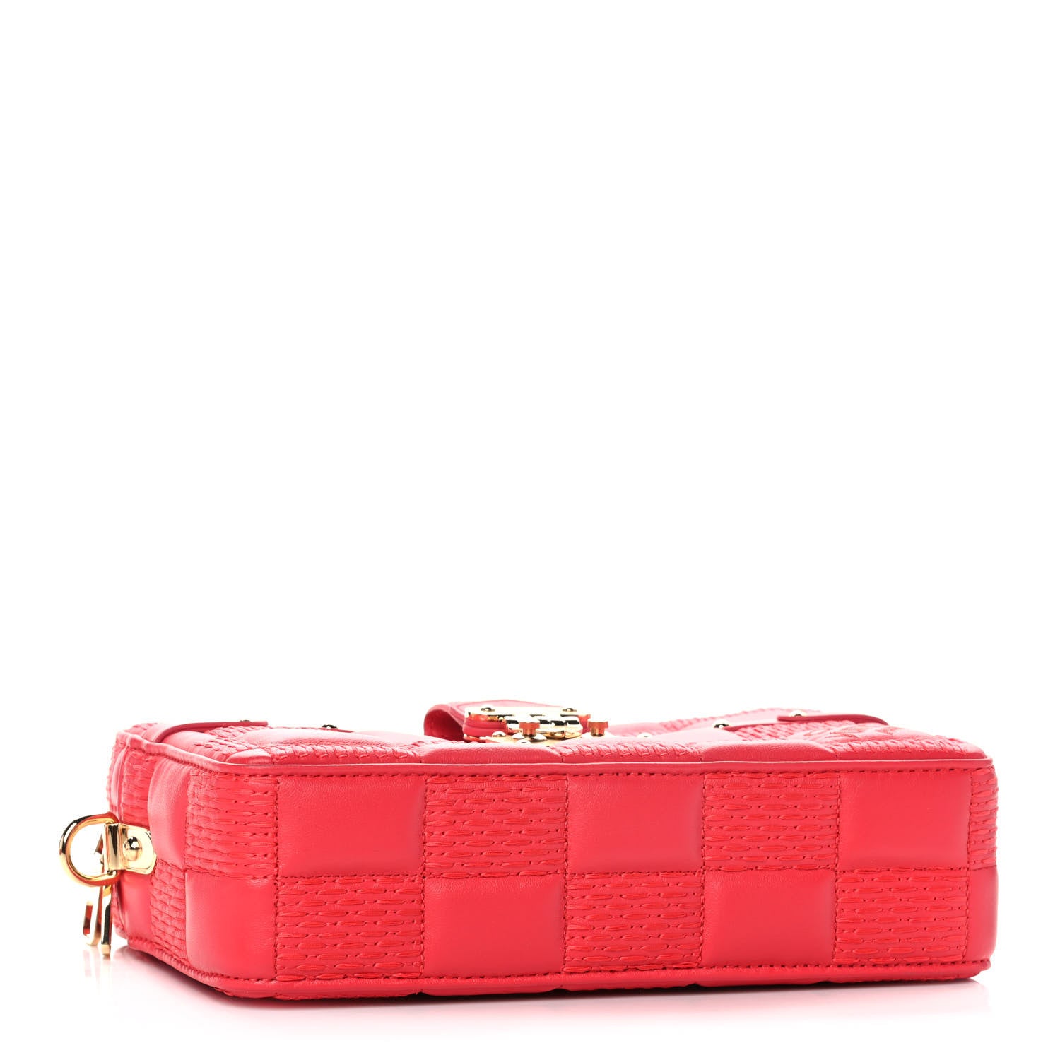 Louis Vuitton Lambskin Damier Quilt Troca PM Rose 4 of 10