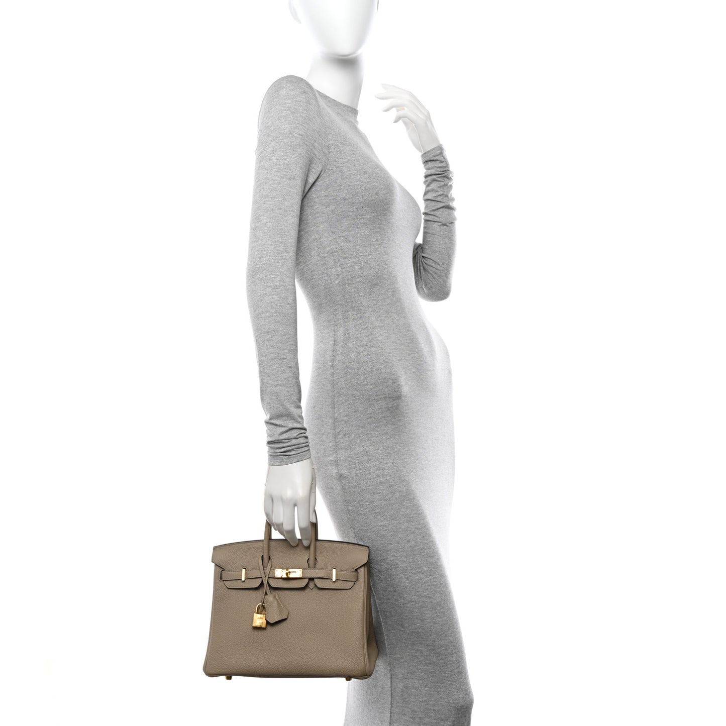 Togo Birkin 25 Gris Tourterelle