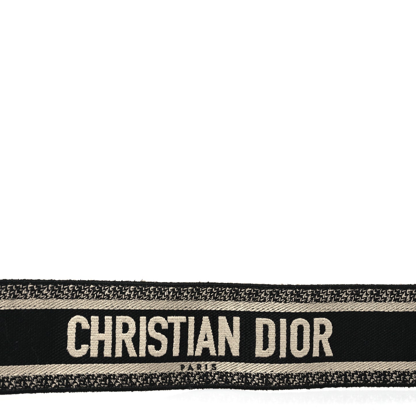 Canvas Embroidered Shoulder Strap Blue