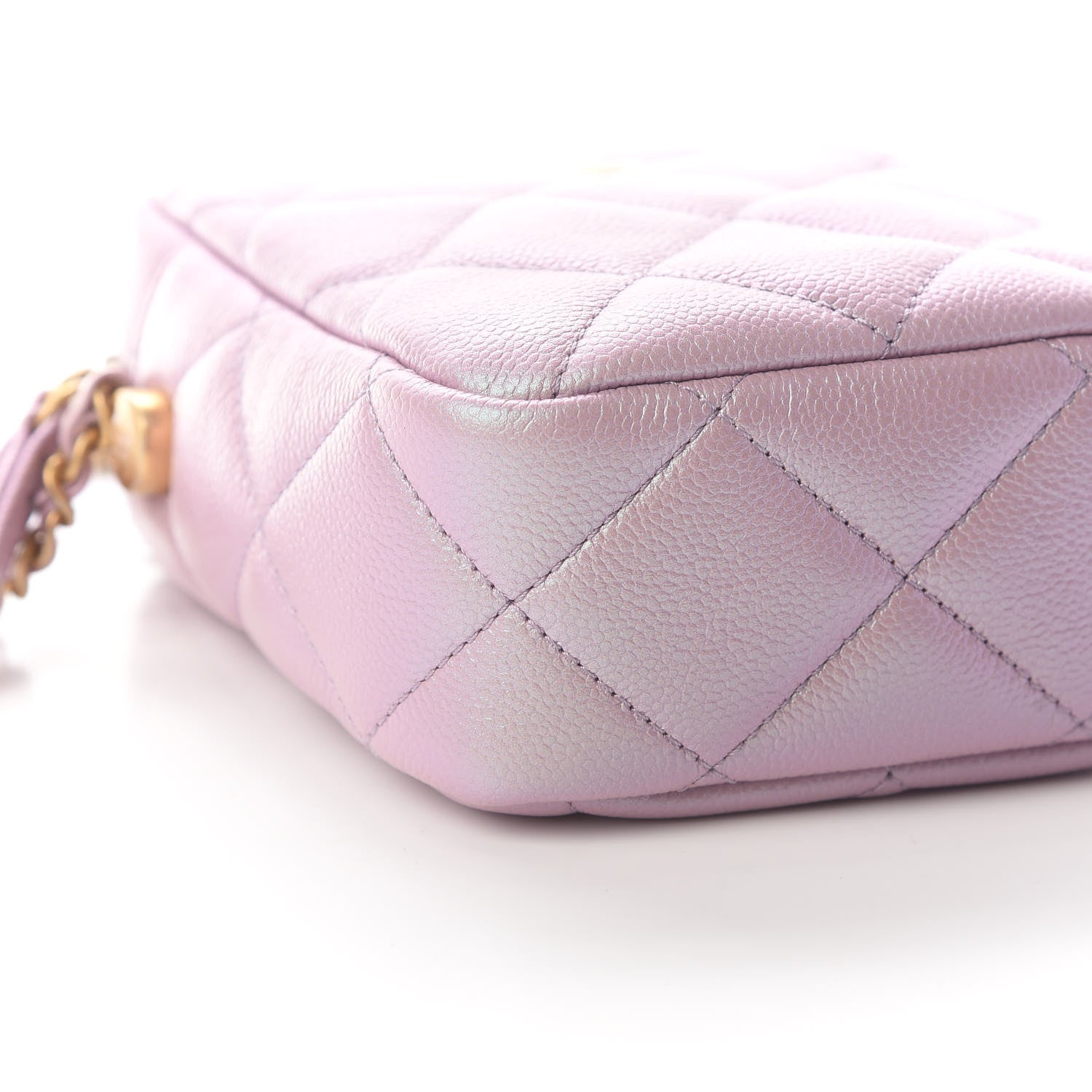 Chanel Iridescent Caviar Quilted Vertical My Perfect Camera Case Pink 8 of 9