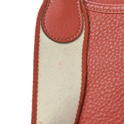 Hermes Taurillon Clemence Amazone Evelyne III PM Sanguine 8 of 12