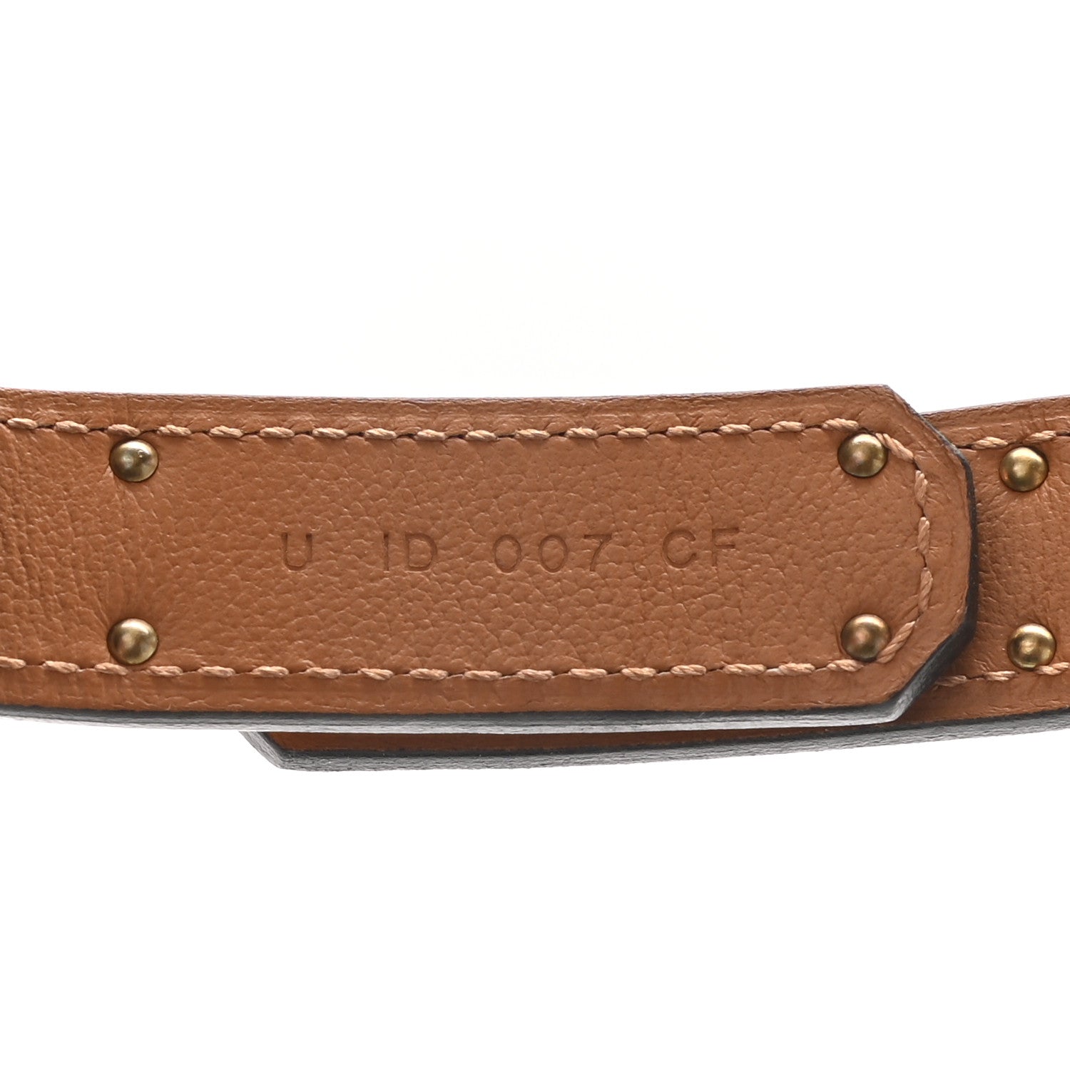 Hermes Epsom Kelly Belt Black 4 of 5