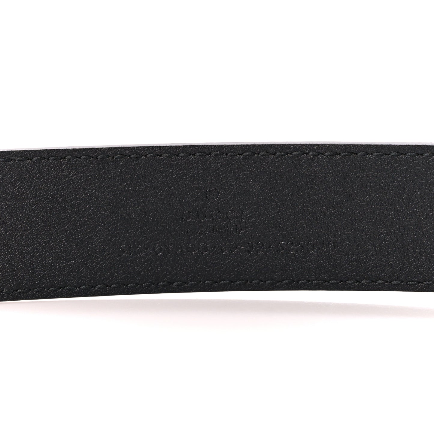 Plutone Calfskin Double G 30mm Belt 80 32 Black