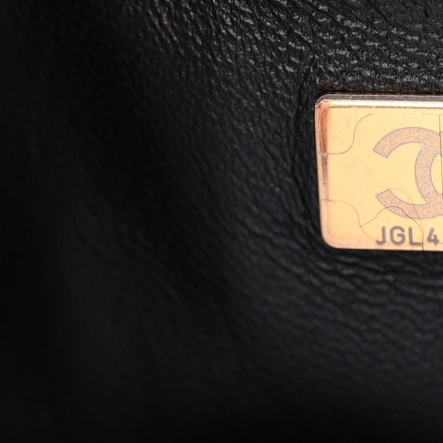 Chanel Velvet Strass Evening Flap Bag Black Gold 7 of 11