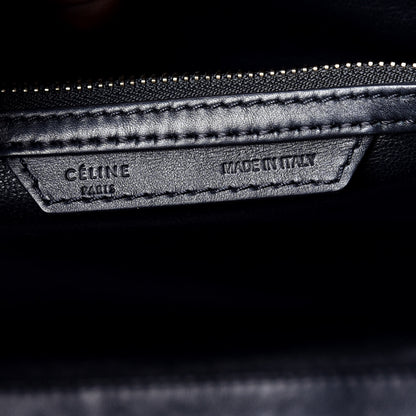 Celine Smooth Calfskin Mini Luggage Black 6 of 8