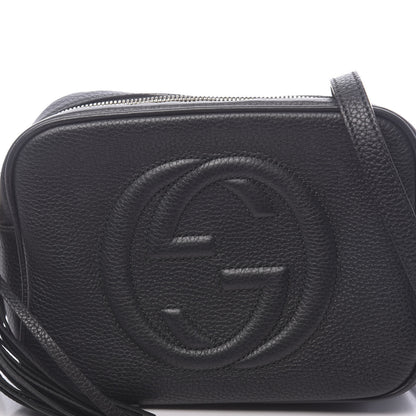Gucci Pebbled Calfskin Small Soho Disco Bag Black 11 of 11