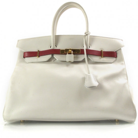 Swift Custom Birkin 35 White