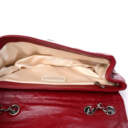 Chanel Lambskin Quilted East West Flap Red 4 of 10
