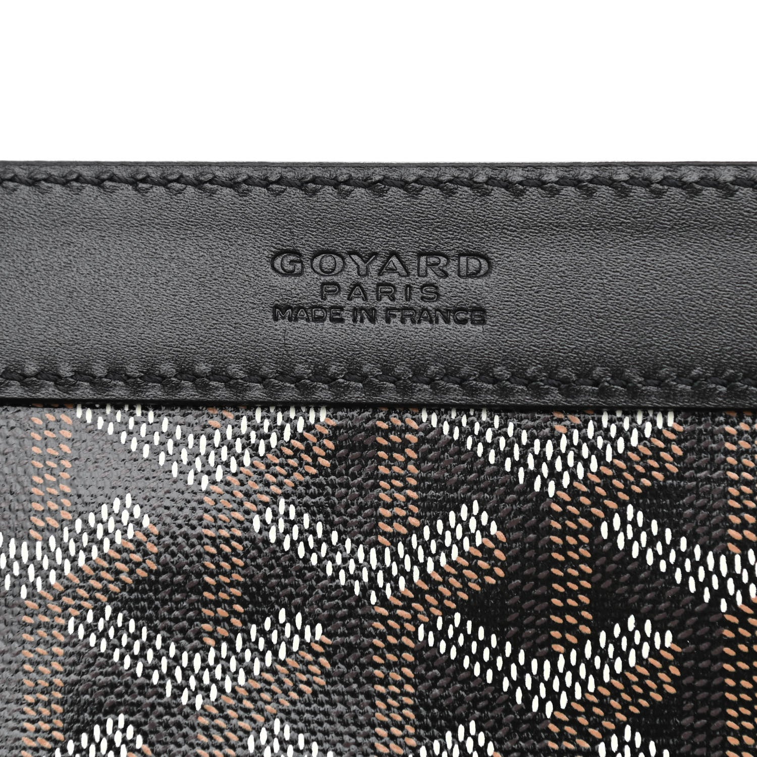 Goyard Calfskin Bellechasse PM Tote Black 6 of 9