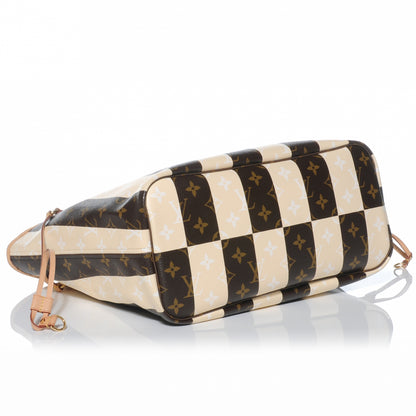 Louis Vuitton Monogram Rayures Neverfull MM 4 of 7
