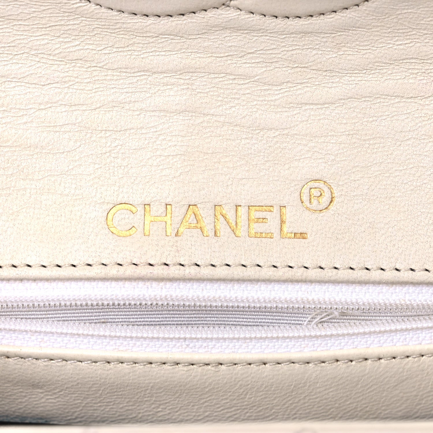 Chanel Lambskin Quilted Mini Square Flap White 5 of 17