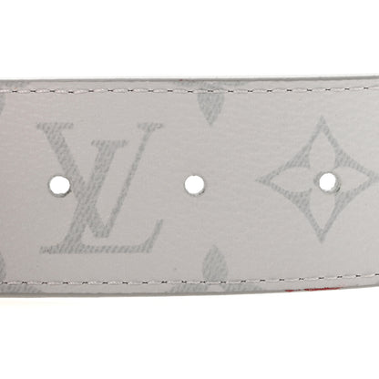 Louis Vuitton Taiga Monogram 40mm LV Initiales Belt 100 40 White 3 of 7