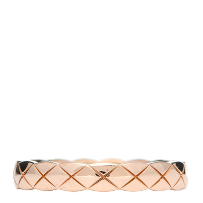 Chanel 18K Beige Gold Mini Coco Crush Ring 50 5.25 1 of 5