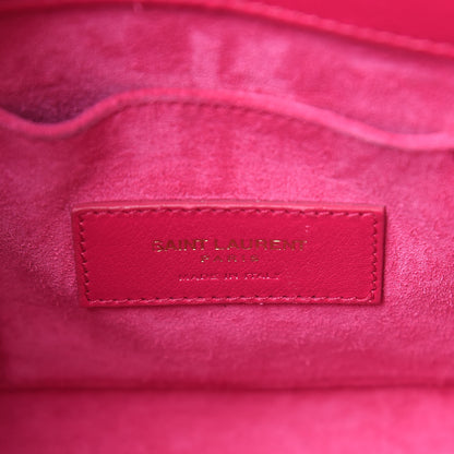 Saint Laurent Calfskin Nano Sac De Jour Lipstick Fuchsia 6 of 12