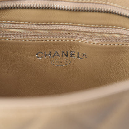 Chanel Caviar Quilted Medallion Tote Beige 7 of 9