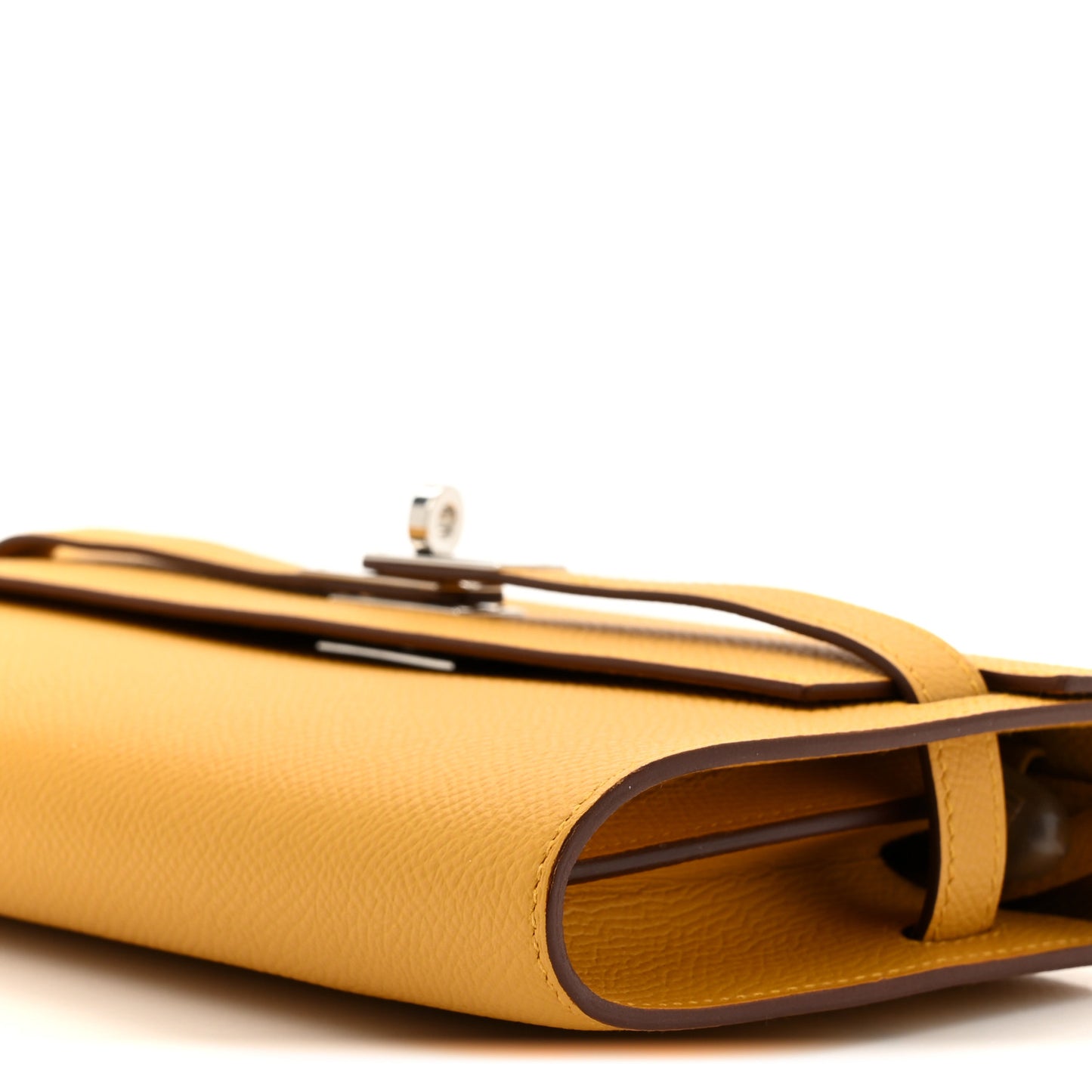 Epsom Kelly Wallet To Go Jaune Ambre