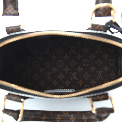 Louis Vuitton X FORNASETTI Calfskin Architettura Alma BB Black White 4 of 4