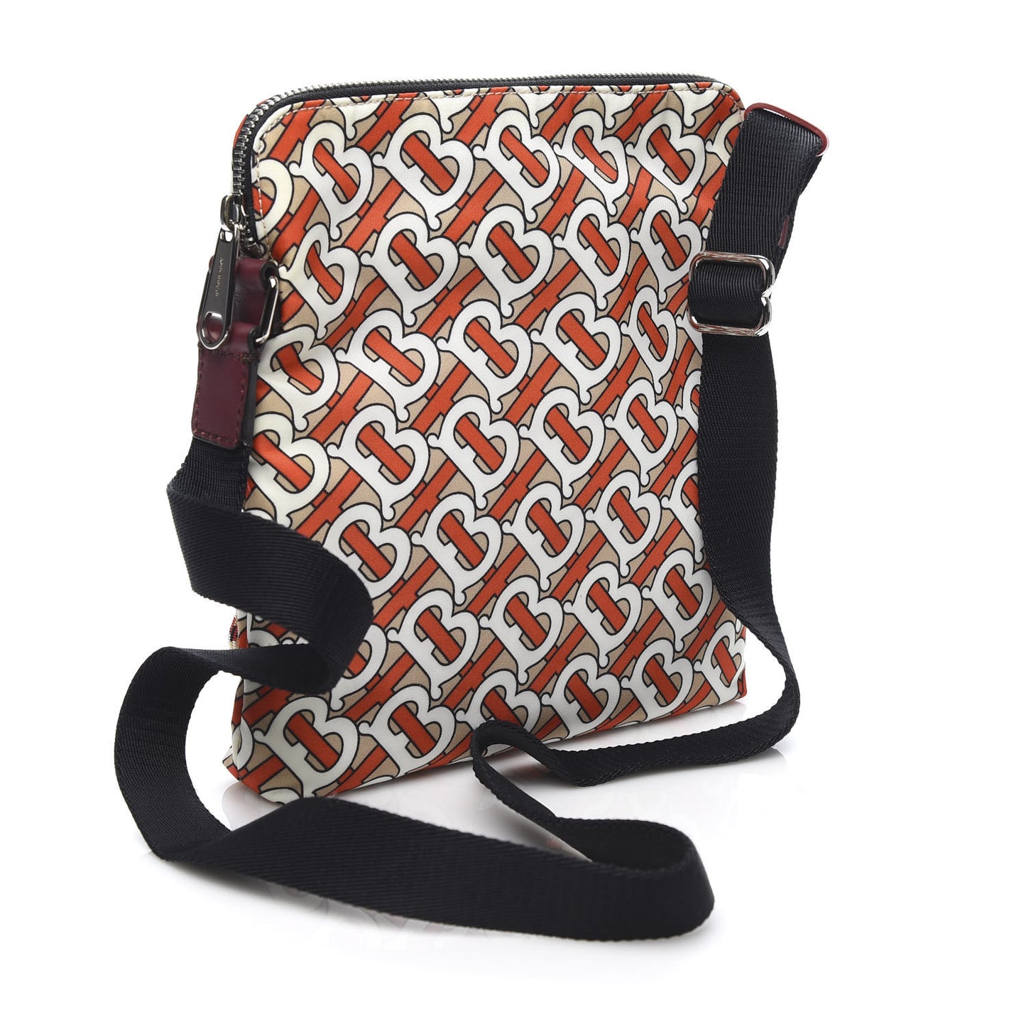 Nylon Monogram Crossbody Vermillion