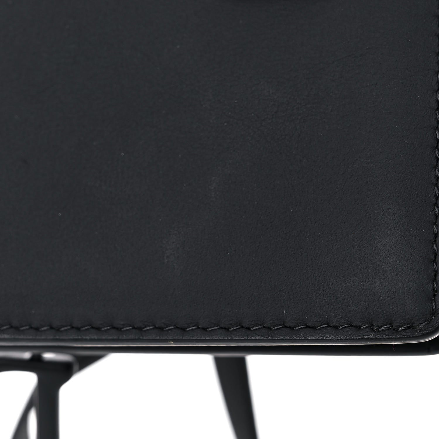 Christian Dior Ultra Matte Calfskin Saddle Belt Bag Black 13 of 14